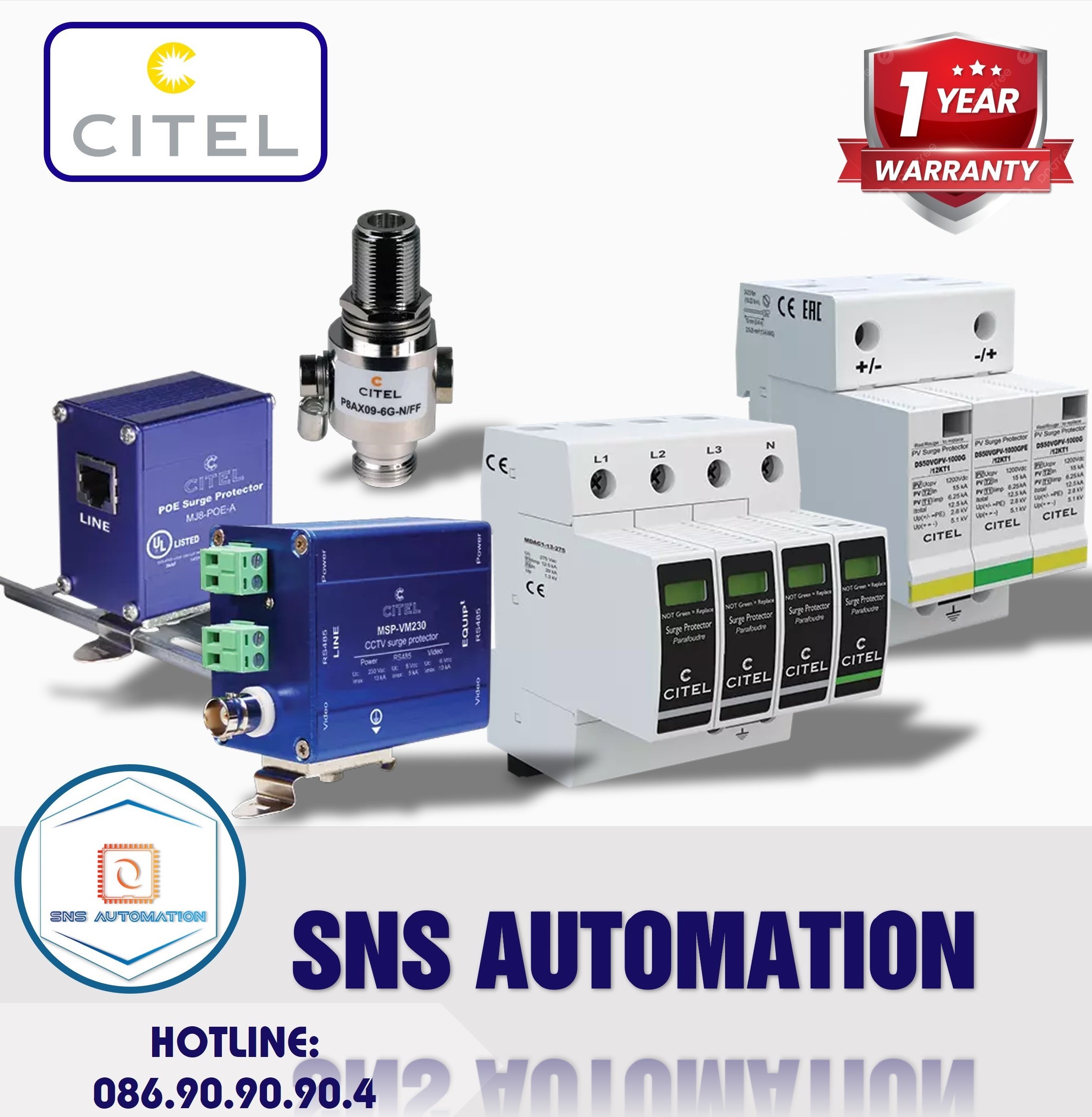 bảo vệ chống sét CITEL