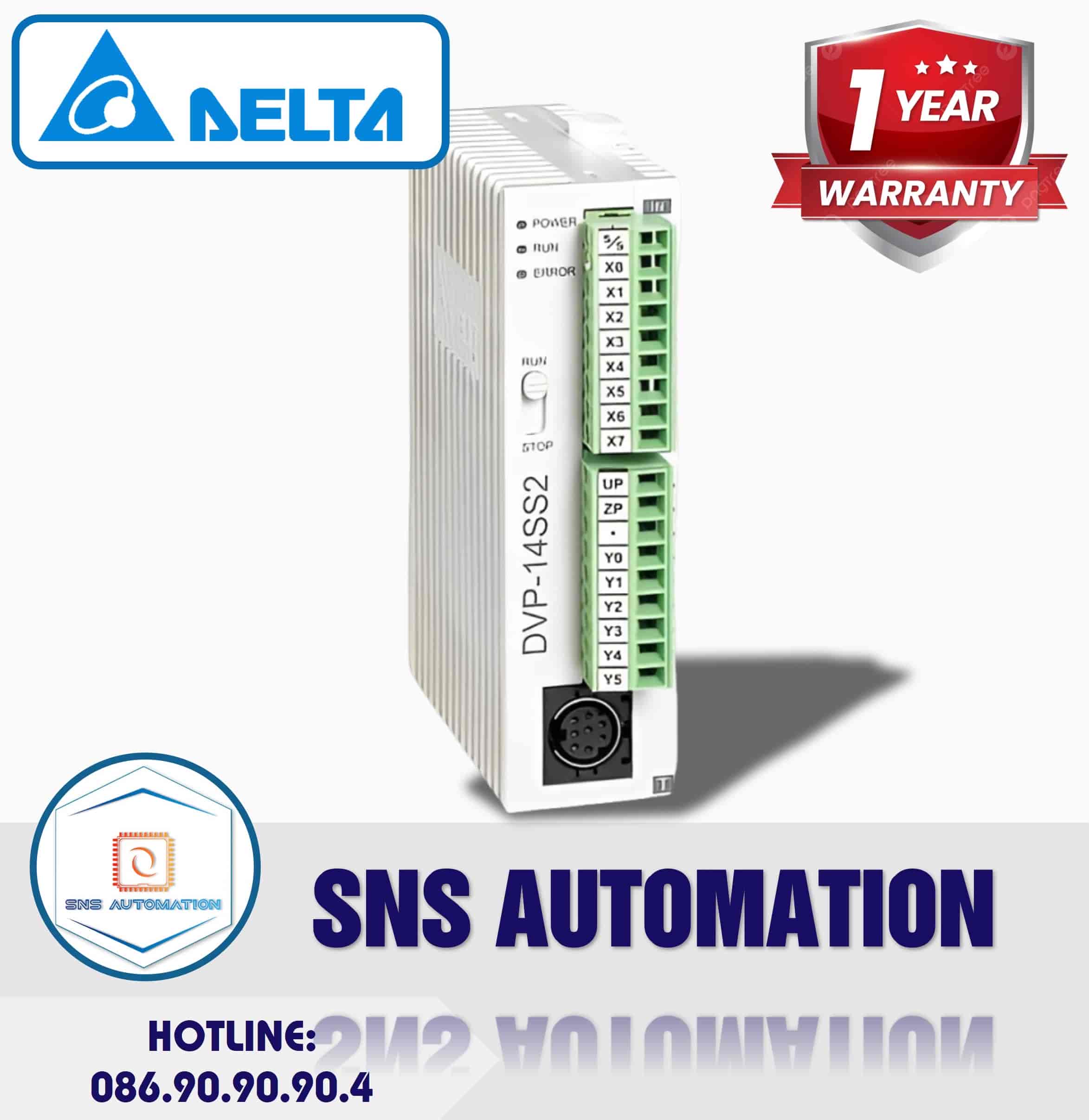 bộ lập trình plc DVP14SS211T