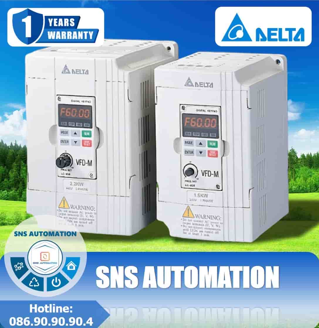 Biến tần delta VFD-M