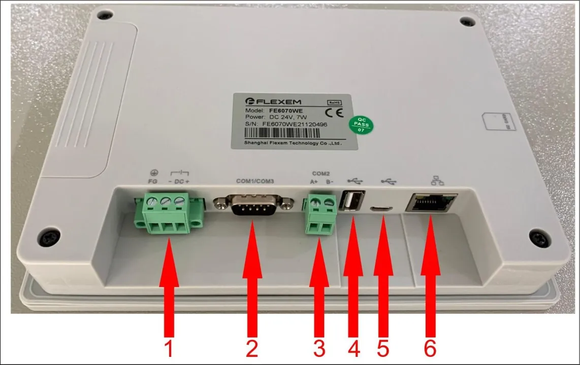 cấu tạo màn hình hmi