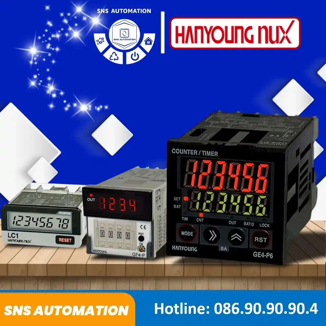 bộ đếm counter hanyoung
