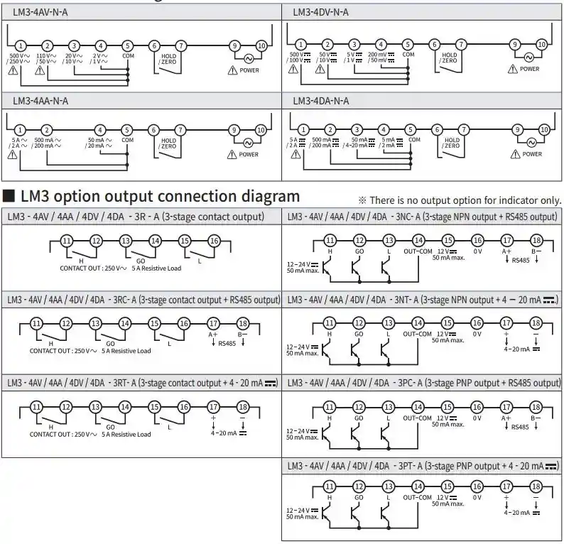 sơ đồ mạch LM3-4AA-N-A