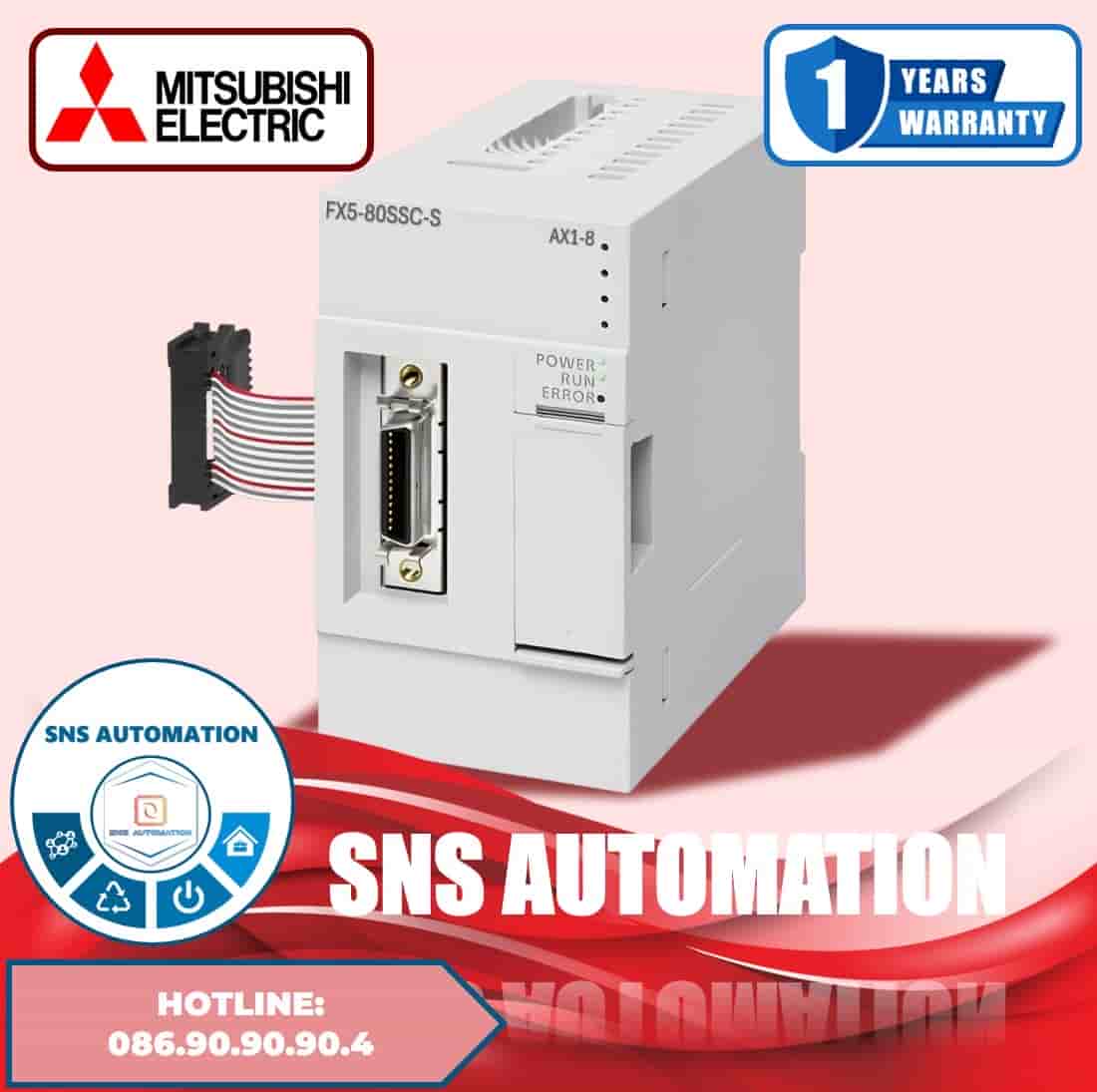 Mô đun mở rộng FX5-80SSC-S