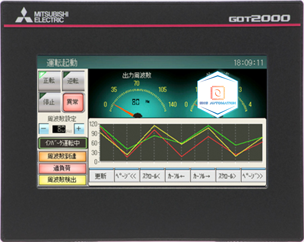 HMI Mitsubishi GT2104-RTBD