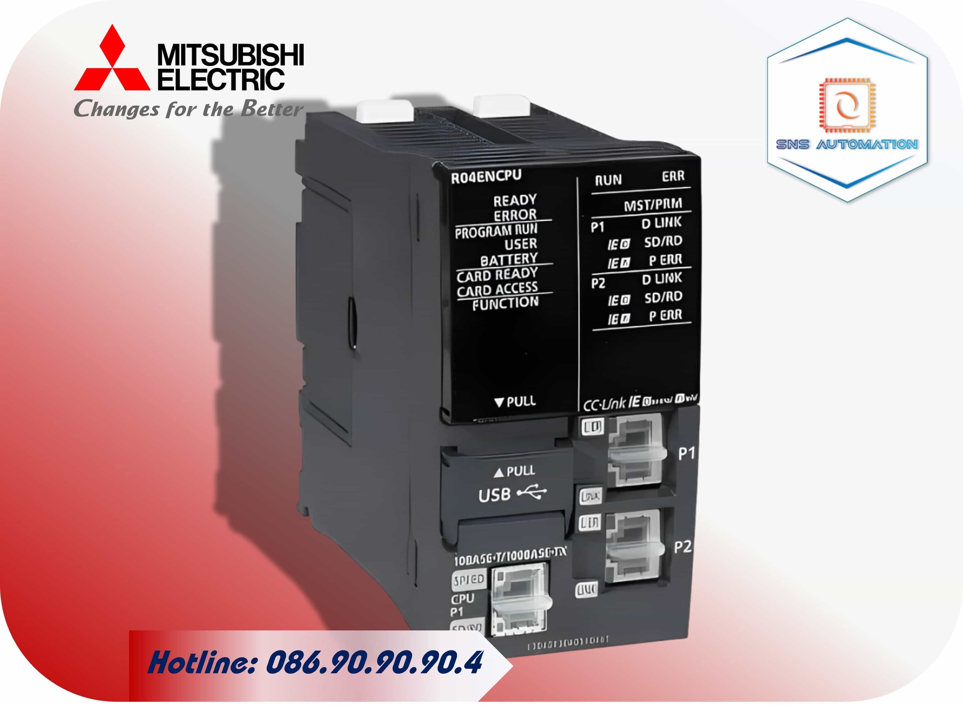 R04ENCPU - Mô đun CPU PLC-R