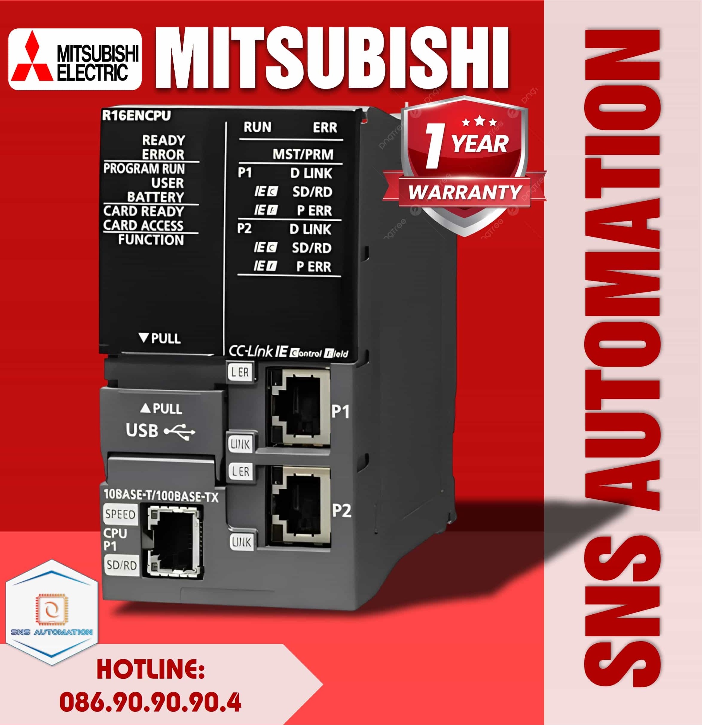 R16ENCPU - Mô đun CPU PLC-R