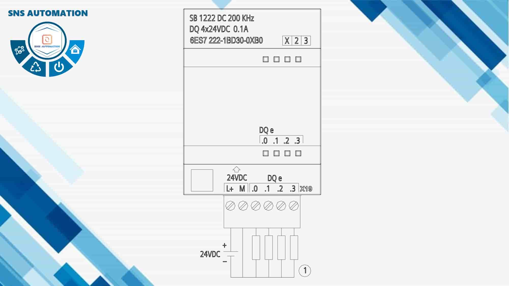 Bo mở rộng 6ES7222-1BD30-0XB0