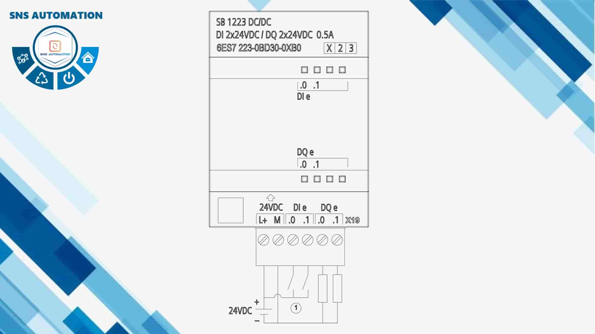 Bo mở rộng 6ES7223-0BD30-0XB0