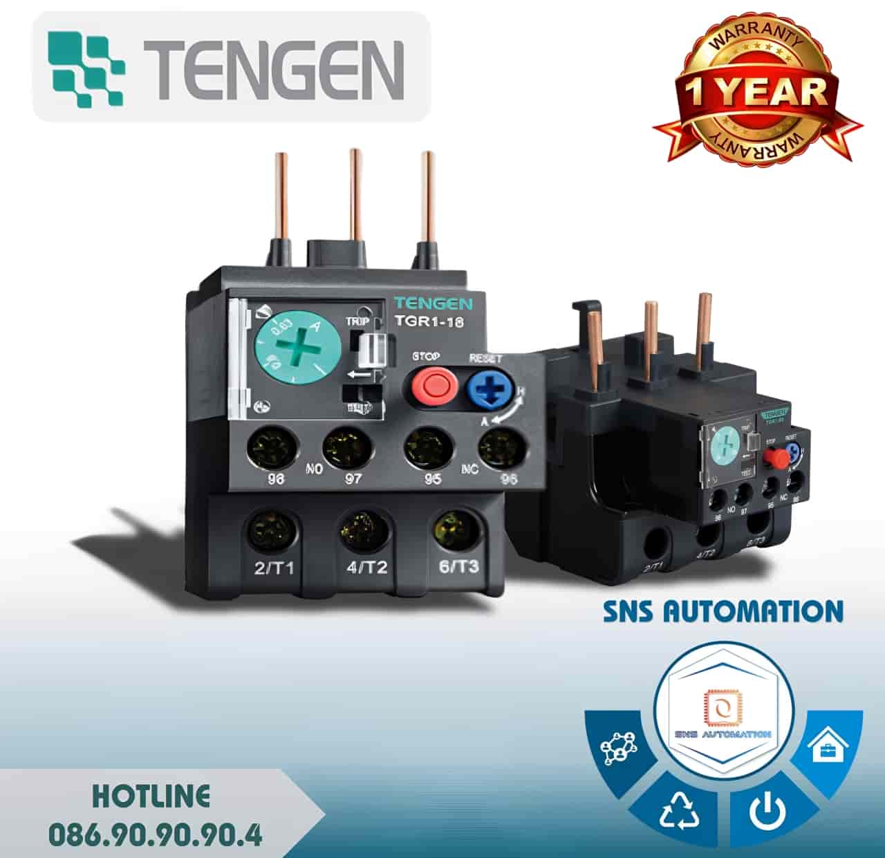 rơ le nhiệt Tengen