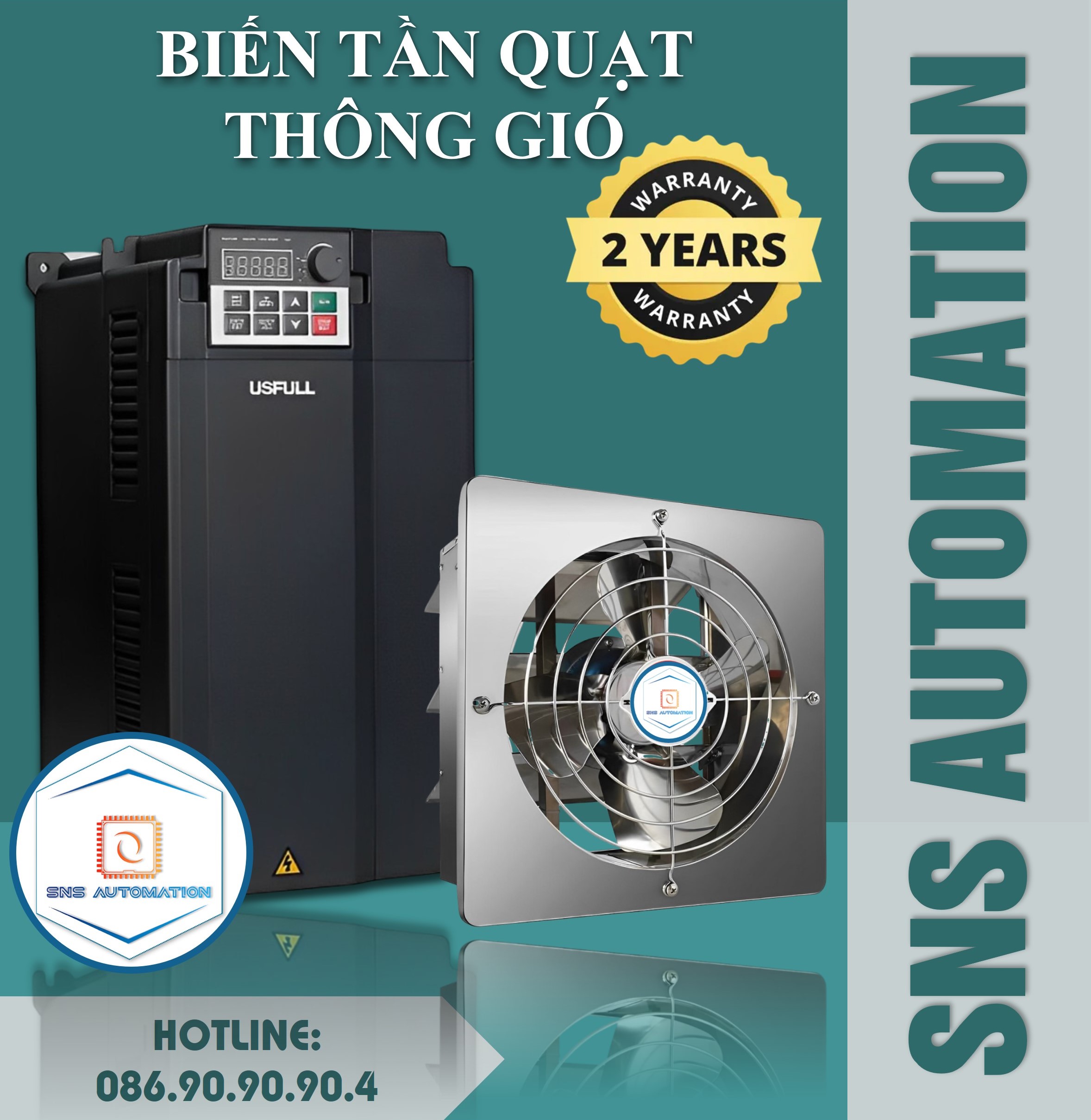 Biến tần cho quạt thông giá