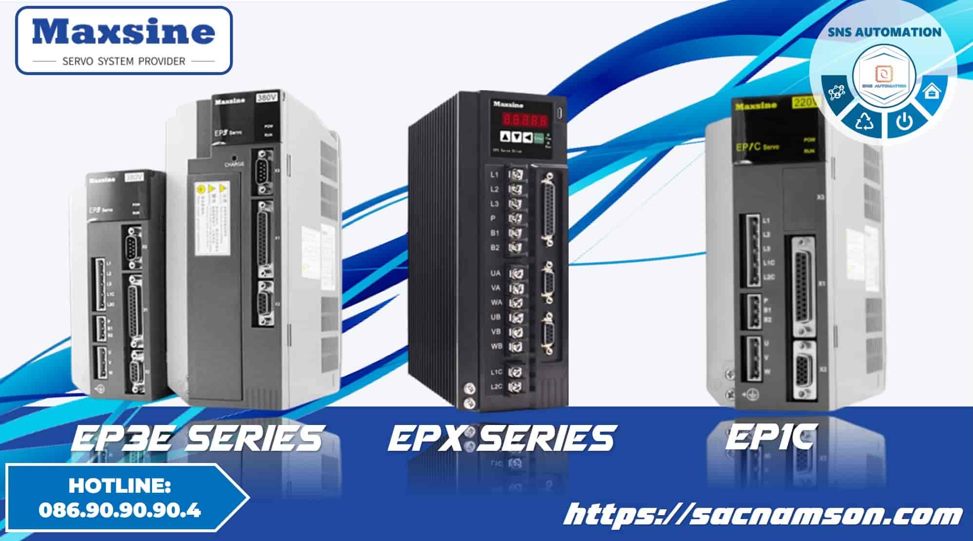 dòng sản phẩm servo maxsine ep1c