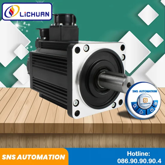 Động cơ Servo Lichuan LCMT-12L02-110M04030 1.2kW 220V Chính Hãng