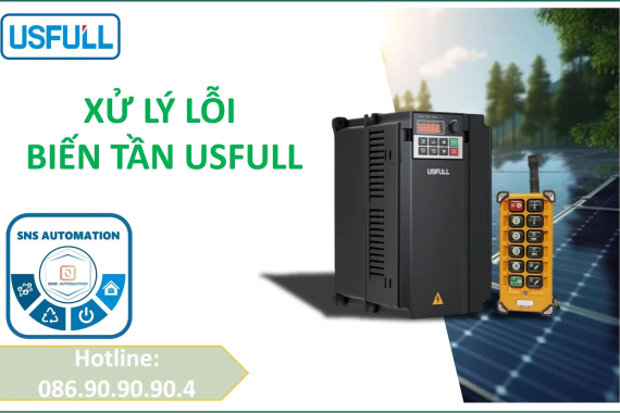 Khắc phục lỗi biến tần usfull