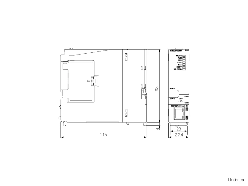 Hình ảnh Bộ điều khiển PLC Mitsubishi Q26UDVCPU