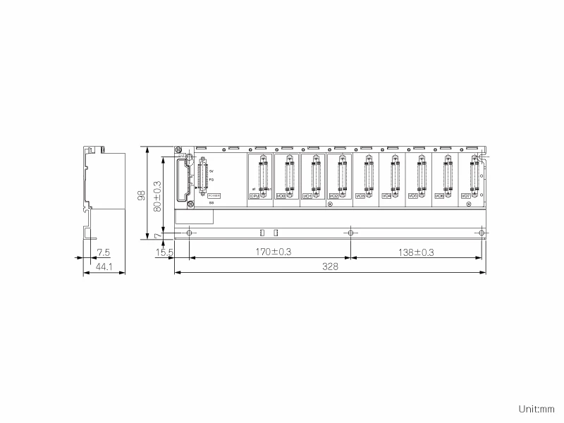 Kích thước base Q38B