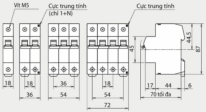 MCB Mitsubishi BHW-T10