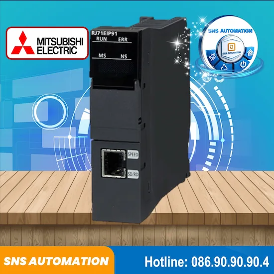 RJ71EIP91 | Mô đun truyền thông EtherNet/IP Mitsubishi MELSEC iQ-R