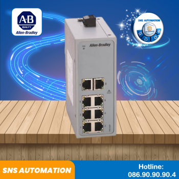 1783-US8T Allen-Bradley - Switch mạng Ethernet công nghiệp 8 cổng