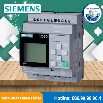 6ED1052-1FB08-0BA0 PLC Siemens LOGO! 230RCE 8DI/4DO - Giải pháp điều khiển nhỏ gọn, linh hoạt