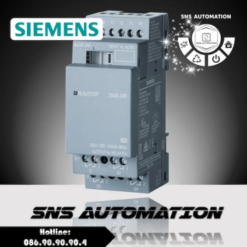 Mô-đun mở rộng PLC Siemens 6ED1055-1HB00-0BA2 LOGO! DM8 24R