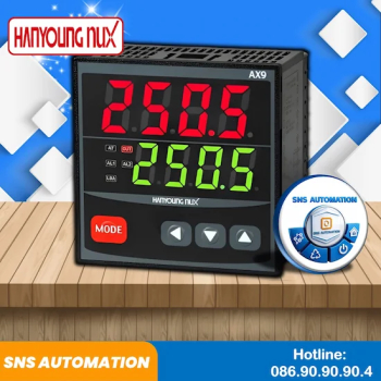 AX9-1A Bộ điều khiển nhiệt độ Hanyoung (Ngõ ra SSR + 2 Relay) chính hãng