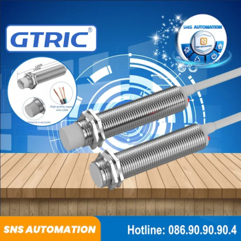 Cảm Biến Tiệm Cận M12 Khoảng Cách 4mm CR12-04P1 GTRIC