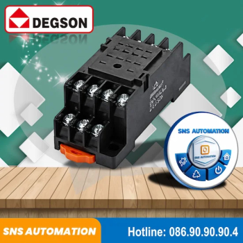 DPYF-14A-3-00A(H) Đế Rơ Le Degson 14 Chân Gắn DIN Rail