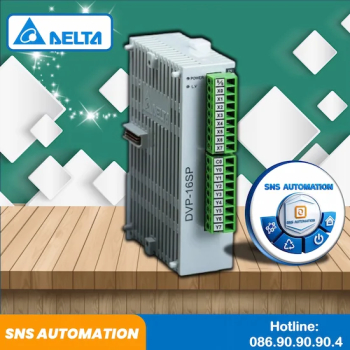 DVP16SP11T Mô đun mở rộng PLC Delta 8 ngõ vào 8 ngõ ra Transistor chính hãng