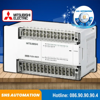 FX2N-48ER-ES/UL Mô Đun Mở Rộng 24 Ngõ Vào (Sink/Source) - 24 Ngõ Ra Relay Cho PLC Mitsubishi