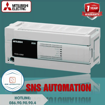 Bộ lập trình PLC FX3U-64MT/ES-A