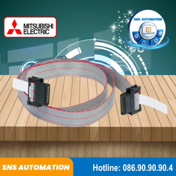 FX5-65EC Cáp Mở Rộng Cho Mô Đun PLC Mitsubishi MELSEC iQ-F Dài 0.65m Chính Hãng