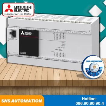 Bộ lập trình PLC FX5S-60MR/ES Mitsubishi chính hãng - 60 I/O, mạnh mẽ, ổn định