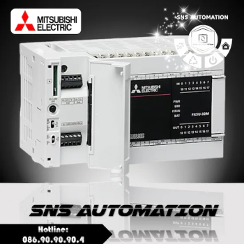 PLC Mitsubishi FX5U-32M – Bộ điều khiển lập trình dòng MELSEC iQ-F