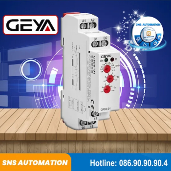 GRI8-01/8 - Rơ Le Giám Sát Quá Dòng GEYA Dải Dòng 0.8–8A