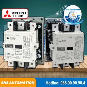 S-N600AB AC200V 2A2B Khởi Động Từ Mitsubishi 630A Coil AC220V Chính Hãng
