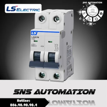 LA63N 2P 32A Aptomat LS MCB 2P 32A 6kA