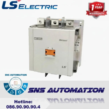 MC-500a Khởi Động Từ (Contactor) LS 3 Pha 500A 265kW (2NO + 2NC)