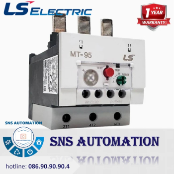MT-95 Rơ Le Nhiệt LS (Thermal Overload Relay) - Frame 100AF, 100A, Bảo Vệ Động Cơ 45kW