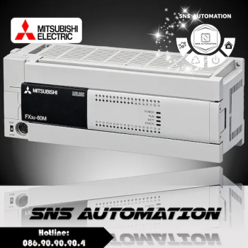 PLC Mitsubishi FX3U-80MT/ES - PLC 80 I/O ngõ ra Transistor