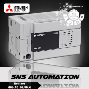 PLC Mitsubishi FX3U-32MT/ES - PLC 32 I/O ngõ ra Transistor