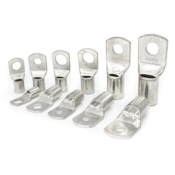 SC16-8 | Đầu Cos Đồng Tròn Bít Mũi Phủ Thiếc (Cáp 16mm², Lỗ Ốc M8)