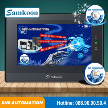 SK-070QS-G Màn Hình HMI Samkoon Kích Thước 7 Inch Tích Hợp Cổng Ethernet