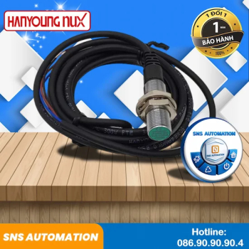 Cảm biến tiệm cận UP12RM-2NA Hanyoung 2mm NPN NO 12-24VDC chính hãng
