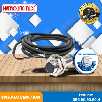 Cảm biến tiệm cận UP18RM-5PA Hanyoung - PNP NO, khoảng cách 5mm, nguồn 12-24VDC