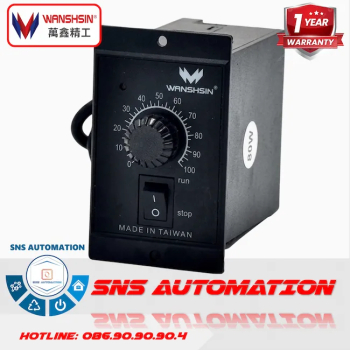 WS-P 250W Bộ Điều Khiển Tốc Độ Động Cơ 1 Pha 250W Wanshsin Chính Hãng