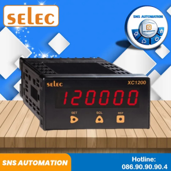 XC1200 bộ đếm tốc độ Selec 48x96mm