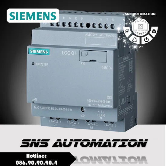 6ED1052-2HB08-0BA2 PLC Siemens LOGO! 24RCEo 8DI/4DO