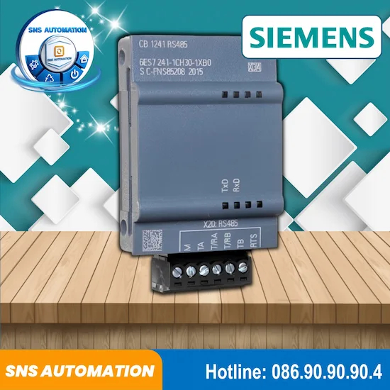 6ES7241-1CH30-1XB0 CB 1241 RS485 - Board Truyền Thông RS485 Cho PLC Siemens S7-1200