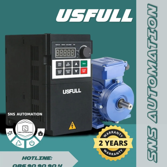 BIẾN TẦN 0.75KW 1HP 1PHA 220V