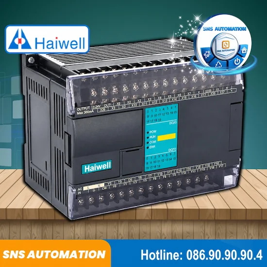 C32S0R Bộ Lập Trình PLC Haiwell 16 Ngõ Vào 16 Ngõ Ra Relay